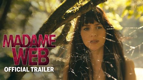 Nov 15, 2023 ... Sony has released the first trailer for Spider-Man spin-off Madame Web, starring Dakota Johnson, Sydney Sweeney and Emma Roberts.